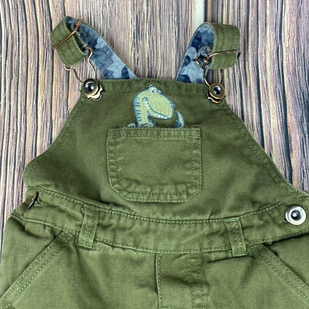 Tommy Bahama Infant Green Overalls- Size 6-9 months - Picture 2 of 10